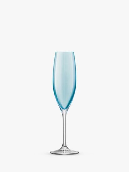Champagne Flutes, Set of 4, 225ml, Assorted