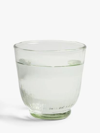 Recycled Glass Tumbler, 250ml, Clear