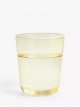 White Rim Glass Tumbler, 350ml